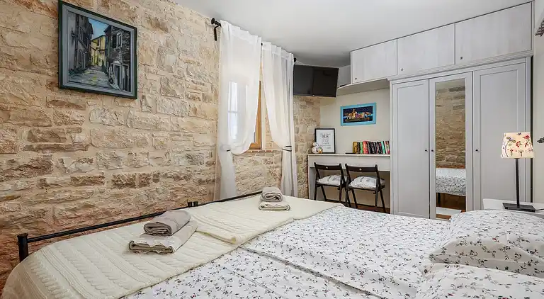 Stone house with pool