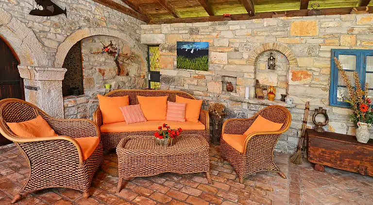 Beautiful Istrian stone house with private pool and garden 