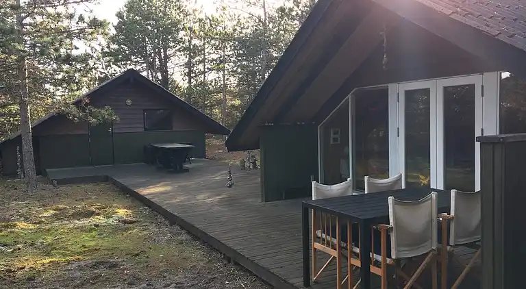 Sommerhus på Anholt ud til stort naturområde