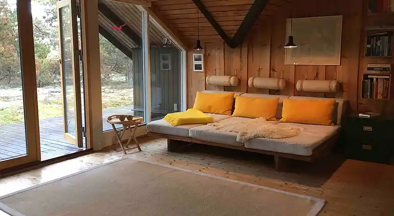 Sommerhus på Anholt ud til stort naturområde