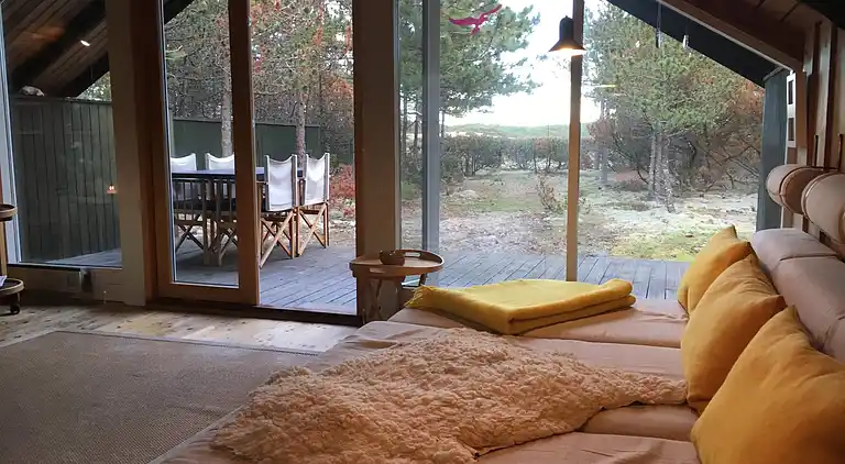 Sommerhus på Anholt ud til stort naturområde