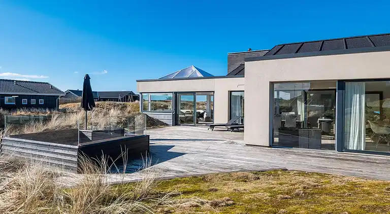 Sommerhus ved Rindby Strand