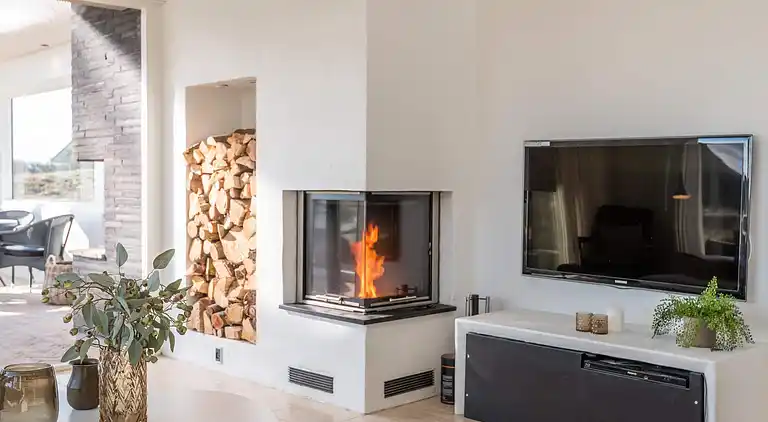 Sommerhus ved Rindby Strand