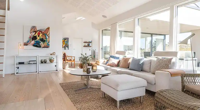 Sommerhus ved Rindby Strand