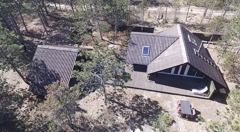 Sommerhus på Anholt ud til stort naturområde