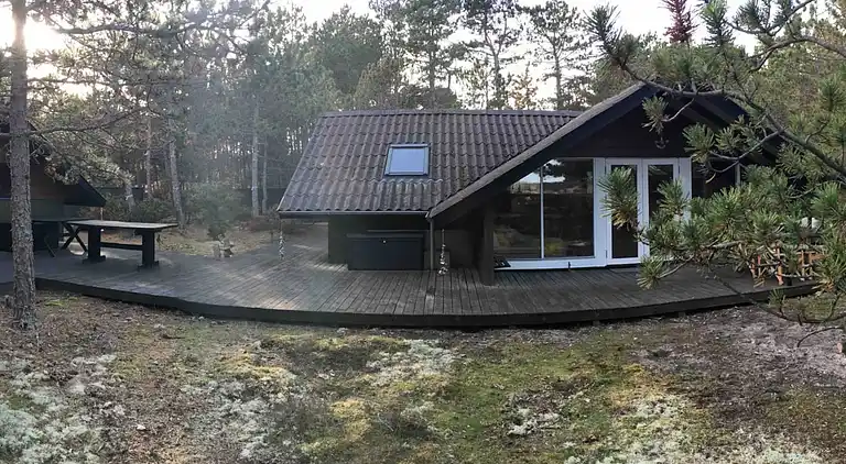 Sommerhus på Anholt ud til stort naturområde