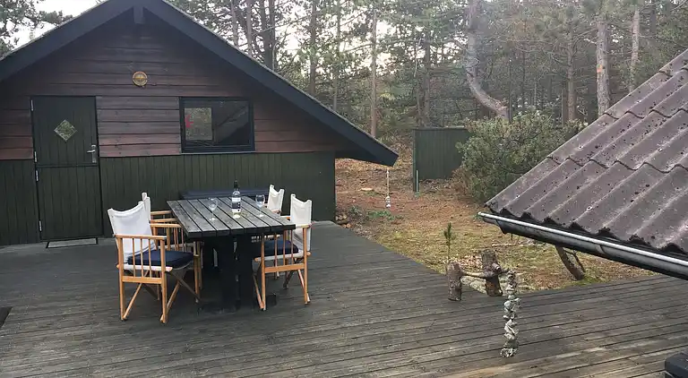 Sommerhus på Anholt ud til stort naturområde