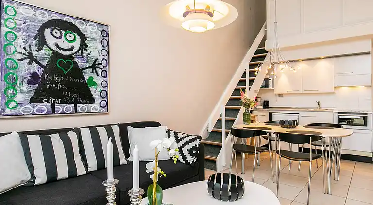 2½ room w/seaview, 1 st floor