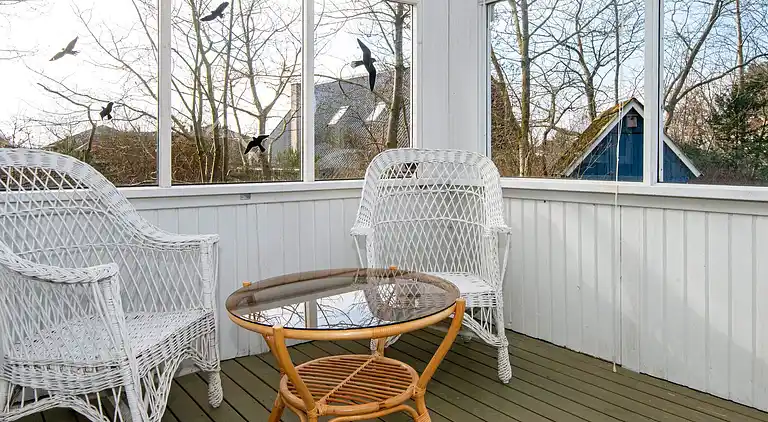 Sommerhus ved Øer Strand