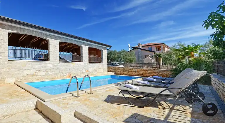 Beautiful new holiday villa with private pool, garden