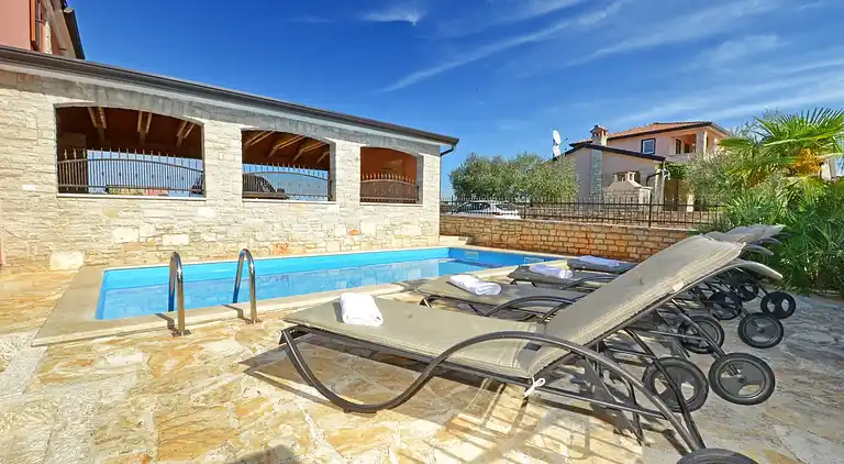 Beautiful new holiday villa with private pool, garden