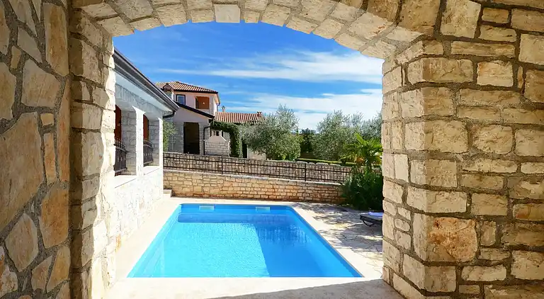 Beautiful new holiday villa with private pool, garden