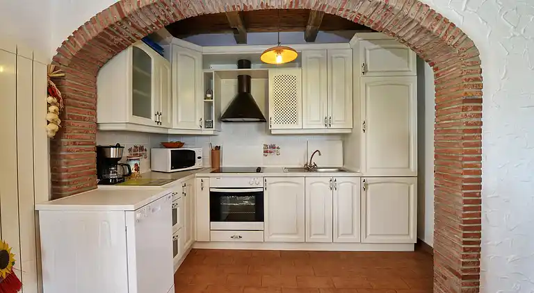 The villa with pool and garden, perfect for a family holiday