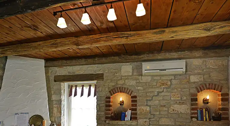 The villa with pool and garden, perfect for a family holiday