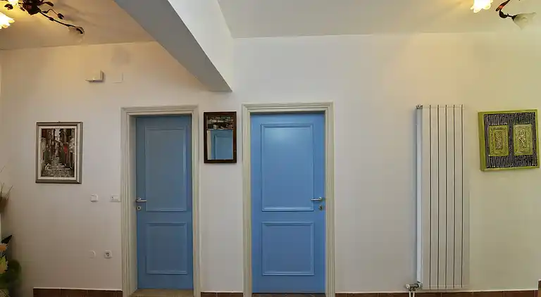 The villa with pool and garden, perfect for a family holiday