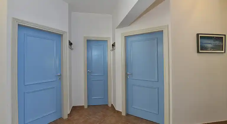 The villa with pool and garden, perfect for a family holiday