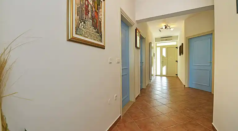 The villa with pool and garden, perfect for a family holiday