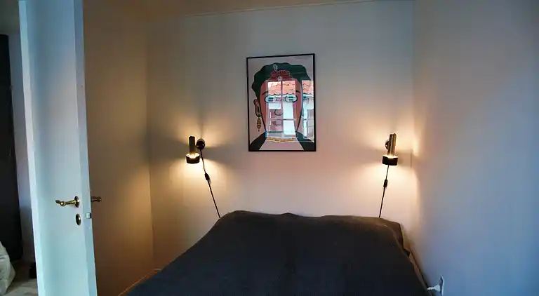 Hyggelig lejlighed i den gamle Gård i Gaden