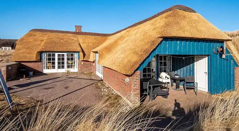 Semesterbostad vid Houvig Strand