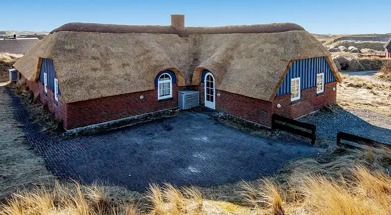 Semesterbostad vid Houvig Strand