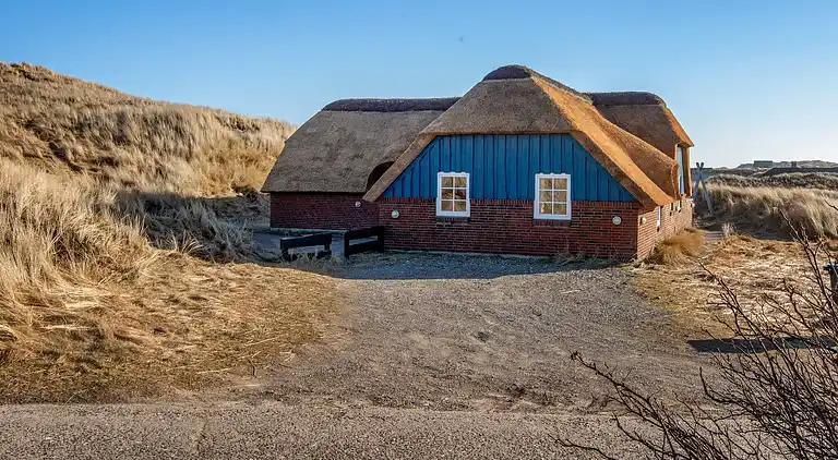 Semesterbostad vid Houvig Strand