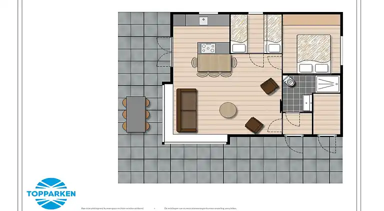 Chalet in South Holland