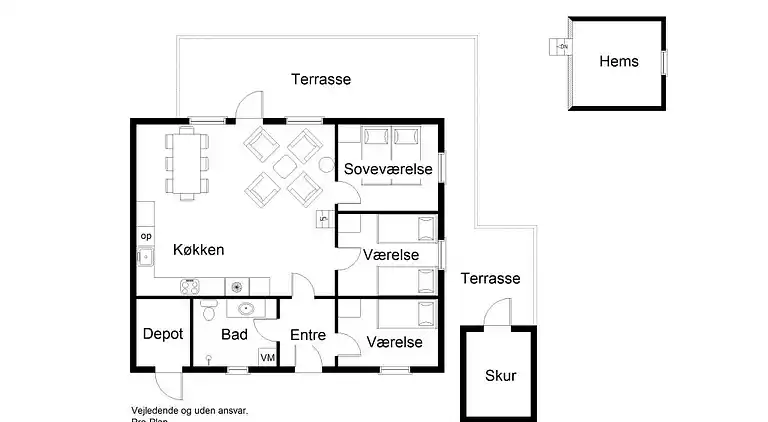 Sommerhus i Fjand Badeby