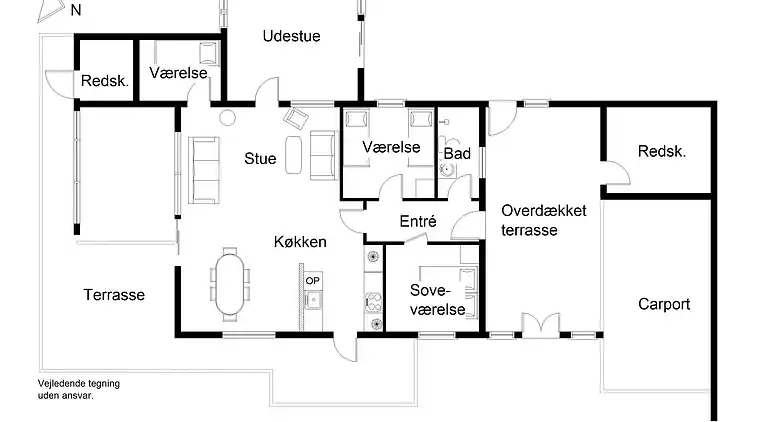 Vakantiehuis in Nørre Fjand