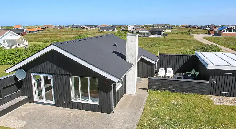 Sommerhus ved Vrist Strand