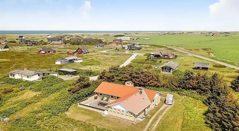 Sommerhus ved Vrist Strand
