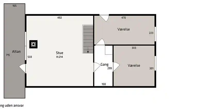 Sommerhus ved Vrist Strand