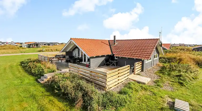 Sommerhus ved Vrist Strand