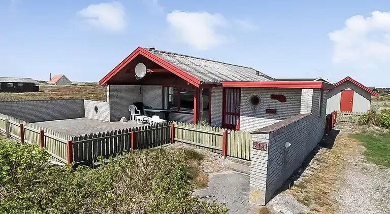 Sommerhus ved Vrist Strand