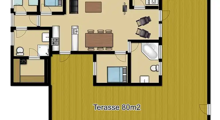 Sommerhus ved Vrist Strand