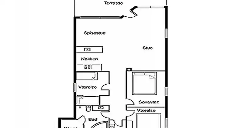 Casa vacanze in Vrist Strand