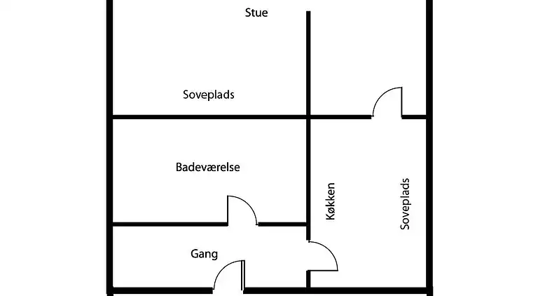 Sommerhus ved Vrist Strand