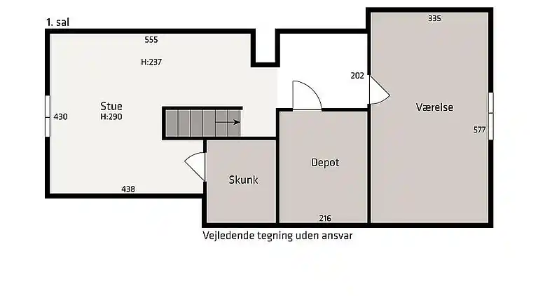Sommerhus ved Vrist Strand