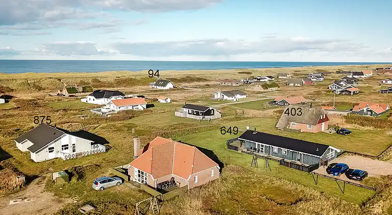 Sommerhus ved Vrist Strand