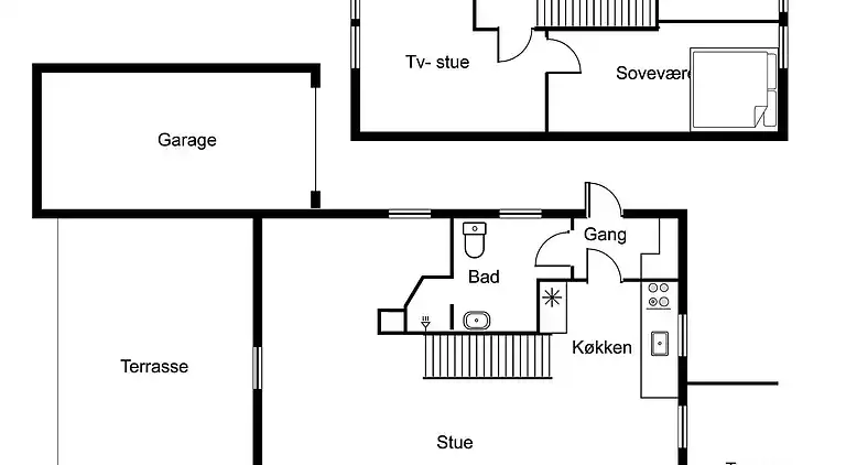 Sommerhus ved Vrist Strand
