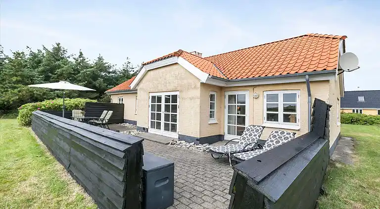 Sommerhus ved Vrist Strand