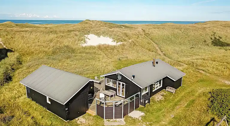 Sommerhus ved Vrist Strand