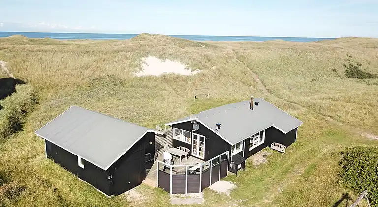 Sommerhus ved Vrist Strand