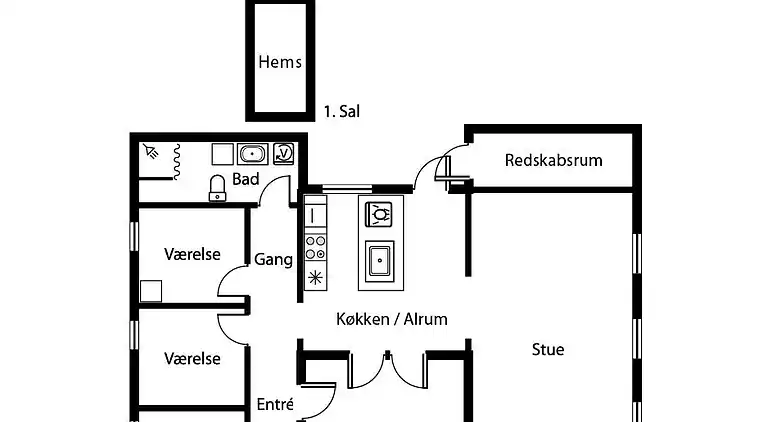 Vakantiehuis in Vrist Strand