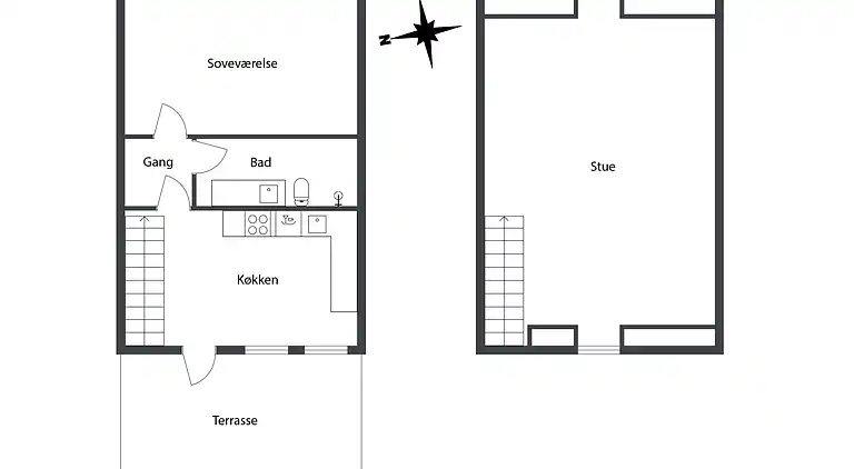 Ferienhaus in Ålbæk