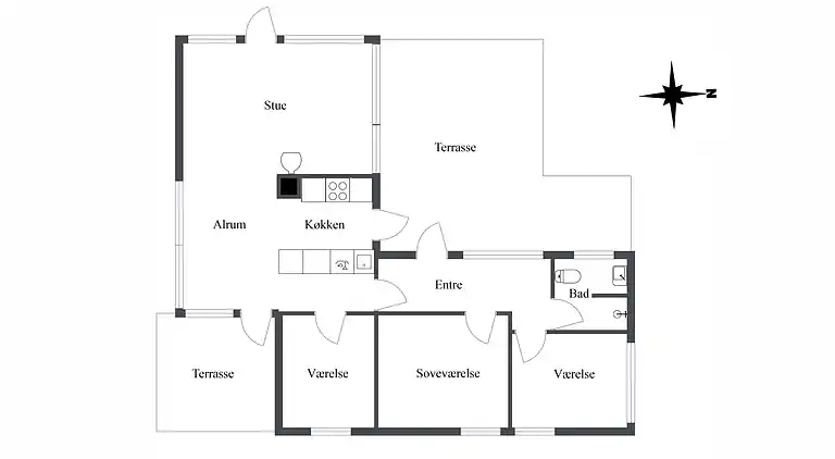 Semesterbostad i Jerup