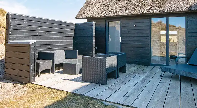 Semesterbostad vid Rindby Strand