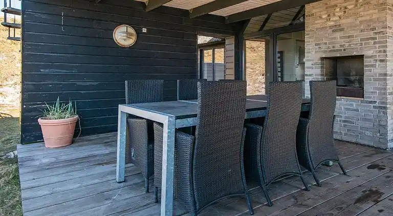 Semesterbostad vid Rindby Strand