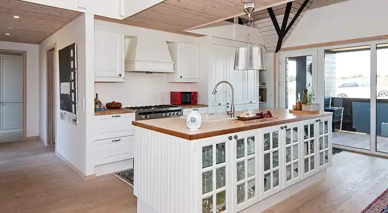 Semesterbostad vid Rindby Strand