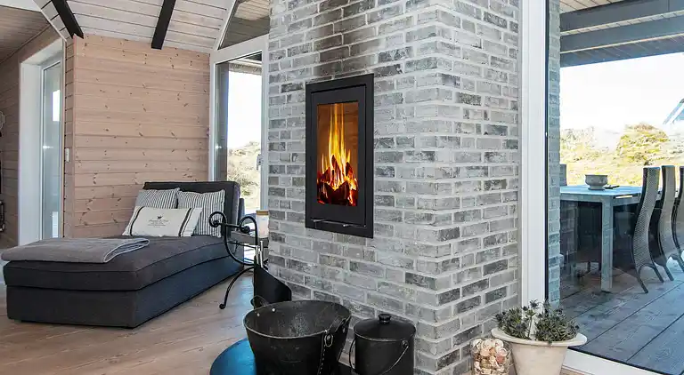 Semesterbostad vid Rindby Strand