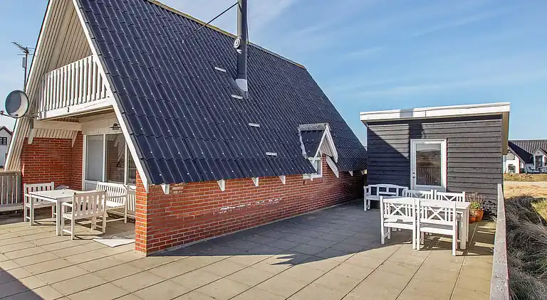 Ferienhaus am Vrist Strand